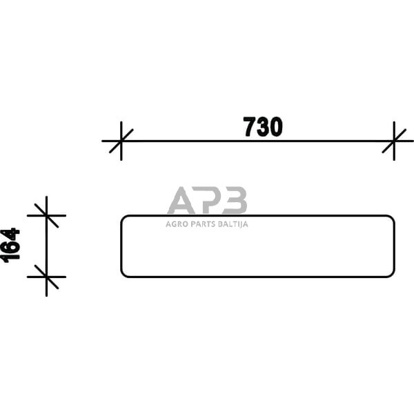 Galinis kabinos stiklas apatinis 178810050340N Galinis kabinos stiklas apatinis 178810050340N