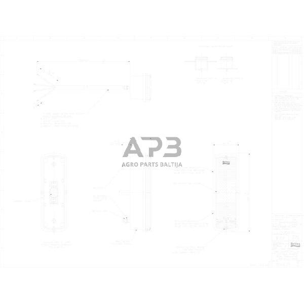 Galinis kombinuotas žibintas dešininis 12V, 90042112V 2 Galinis kombinuotas žibintas dešininis 12V, 90042112V 2