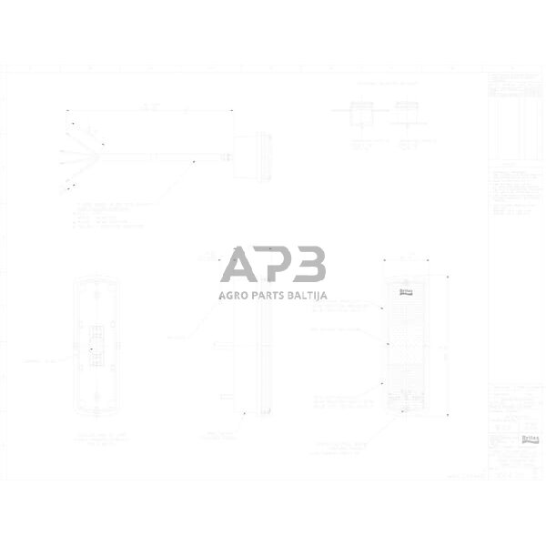 Galinis kombinuotas žibintas kairinis 12V, 90042012V 2 Galinis kombinuotas žibintas kairinis 12V, 90042012V 2