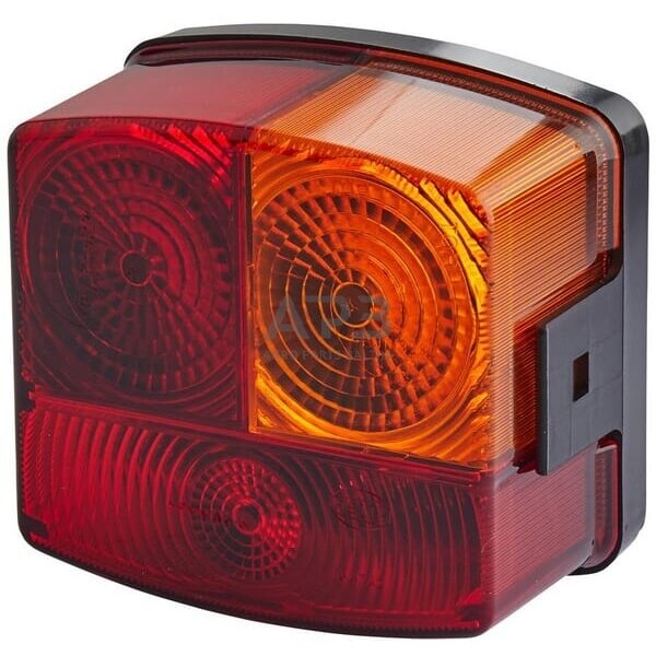 Galinis žibintas dešininis kvadratas, 12V, gintarinė/raudona, 95x54.5x90mm, Hella 2SD002776241 Galinis žibintas dešininis kvadratas, 12V, gintarinė/raudona, 95x54.5x90mm, Hella 2SD002776241