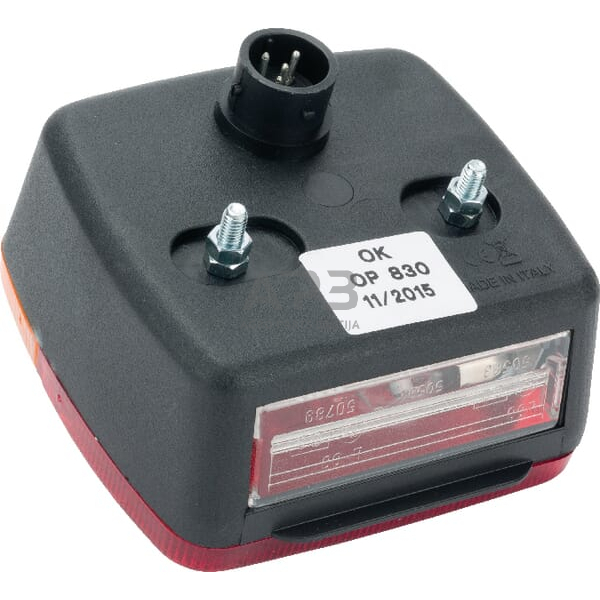 Galinis žibintas dešininis kvadratas, 12V, raudona/gintarinė, 108x103x103mm, Ajba LA18004 1 Galinis žibintas dešininis kvadratas, 12V, raudona/gintarinė, 108x103x103mm, Ajba LA18004 1