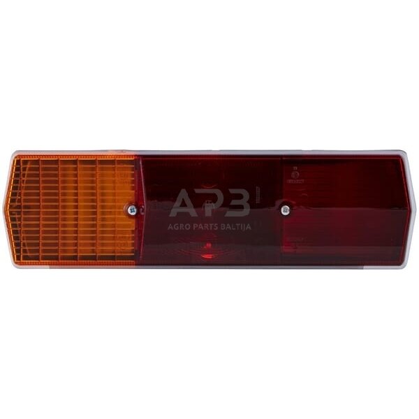 Galinis žibintas dešininis stačiakampis, 12/24V, gintarinė/raudona, 330x78x95mm, Hella 2SD001688141 1 Galinis žibintas dešininis stačiakampis, 12/24V, gintarinė/raudona, 330x78x95mm, Hella 2SD001688141 1