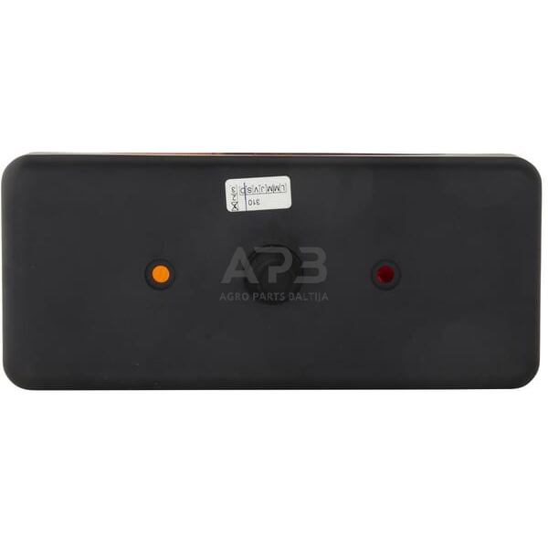 Galinis žibintas dešininis stačiakampis, 12/24V, raudona/oranžinė, 170x62x75mm, Hella 2SD002582021 3 Galinis žibintas dešininis stačiakampis, 12/24V, raudona/oranžinė, 170x62x75mm, Hella 2SD002582021 3