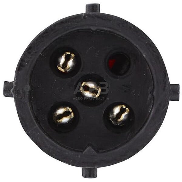 Galinis žibintas dešininis stačiakampis, 12V, raudona/gintarinė, 244x60x138mm, 5 kontaktų, Hella 2VB998232021 4