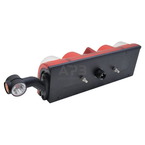 Galinis žibintas dešininis stačiakampis, 12V, raudona/gintarinė/skaidri, Aspöck 256411527 1 Galinis žibintas dešininis stačiakampis, 12V, raudona/gintarinė/skaidri, Aspöck 256411527 1