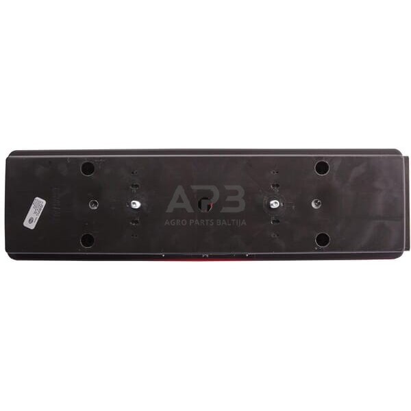 Galinis žibintas kairinis stačiakampis, 12/24V, gintarinis/skaidrus/raudonas, 465x54x134mm, Hella 2VD008204111 3