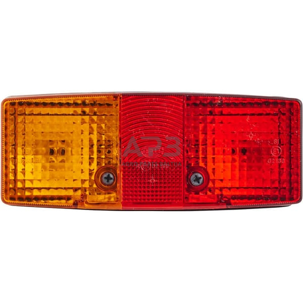 Galinis žibintas kairinis stačiakampis, 12/24V, raudona/oranžinė 158x51x64mm, Hella 2SE003184011 1 Galinis žibintas kairinis stačiakampis, 12/24V, raudona/oranžinė 158x51x64mm, Hella 2SE003184011 1