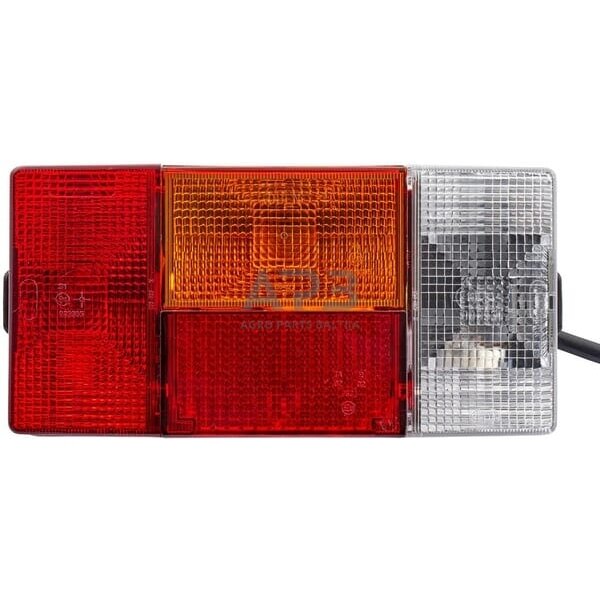 Galinis žibintas kairinis stačiakampis, 12/24V, raudona/oranžinė 210x66x108mm, Hella 2VP006040111 1 Galinis žibintas kairinis stačiakampis, 12/24V, raudona/oranžinė 210x66x108mm, Hella 2VP006040111 1