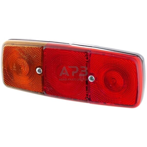 Galinis žibintas kairinis stačiakampis, 12/24V, raudona/oranžinė 282x76x105mm, Hella 2SE001699071 Galinis žibintas kairinis stačiakampis, 12/24V, raudona/oranžinė 282x76x105mm, Hella 2SE001699071