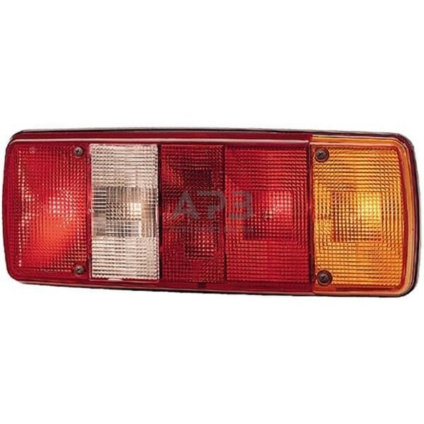 Galinis žibintas kairinis stačiakampis, 12/24V, raudona/ruda/geltona, 343x75x133mm, Hella 2VP003567111 5 Galinis žibintas kairinis stačiakampis, 12/24V, raudona/ruda/geltona, 343x75x133mm, Hella 2VP003567111 5