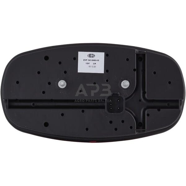 Galinis žibintas kairinis stačiakampis, 12V, raudona/balta/gintarinė, 225x122mm, Hella 2VP343640051 3 Galinis žibintas kairinis stačiakampis, 12V, raudona/balta/gintarinė, 225x122mm, Hella 2VP343640051 3