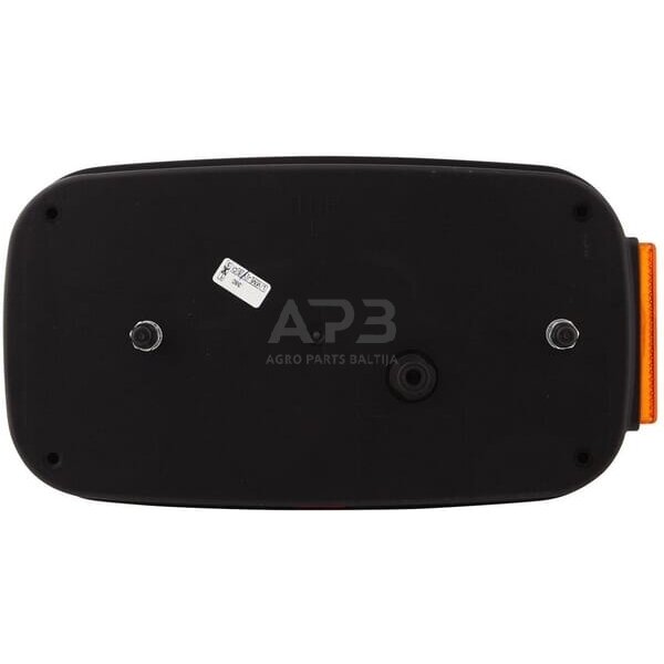 Galinis žibintas kairinis stačiakampis, 12V, raudona/gintarinė, 247x60x138mm, Hella 2VA998232291 3