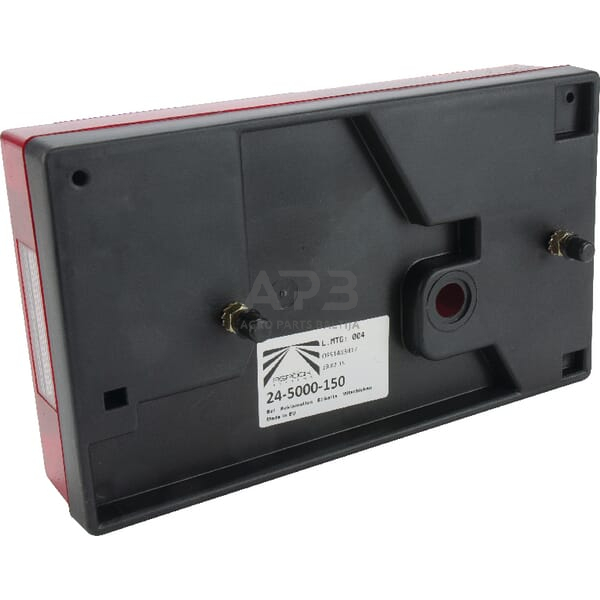 Galinis žibintas kairinis stačiakampis, 12V, raudona/gintarinė, Aspöck 245000157 1 Galinis žibintas kairinis stačiakampis, 12V, raudona/gintarinė, Aspöck 245000157 1