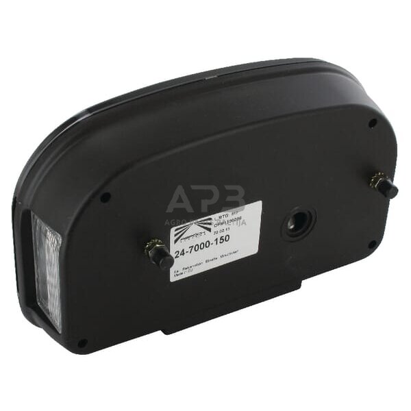 Galinis žibintas kairinis stačiakampis, 12V, raudona/skaidri, 240x52mm, Aspöck 247000157 1 Galinis žibintas kairinis stačiakampis, 12V, raudona/skaidri, 240x52mm, Aspöck 247000157 1