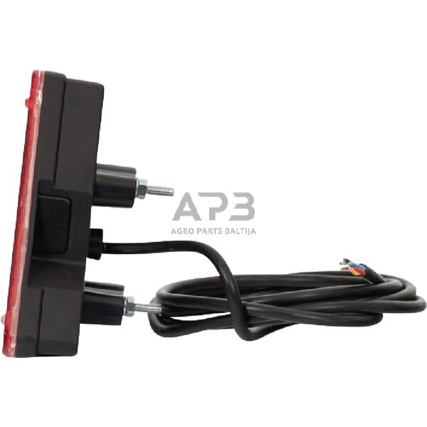 Galinis žibintas LED dešininis, 12/24V, gintarinė/raudona, 163x60.3x144mm, 1400300330 3 Galinis žibintas LED dešininis, 12/24V, gintarinė/raudona, 163x60.3x144mm, 1400300330 3