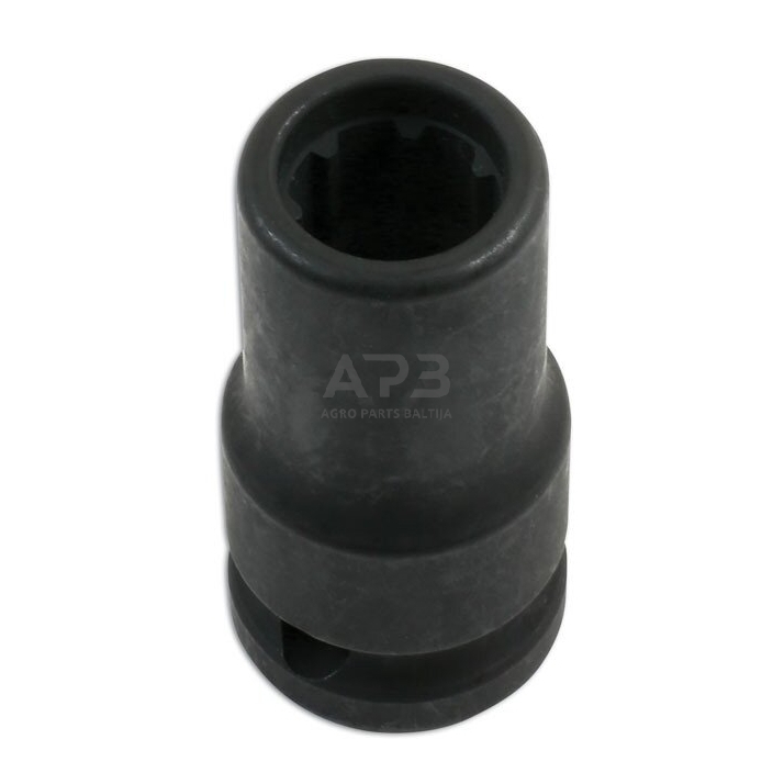 Galvutė smūginė stabdžių remontui 1/2" (7-kampė) QKX3 Galvutė smūginė stabdžių remontui 1/2" (7-kampė) QKX3