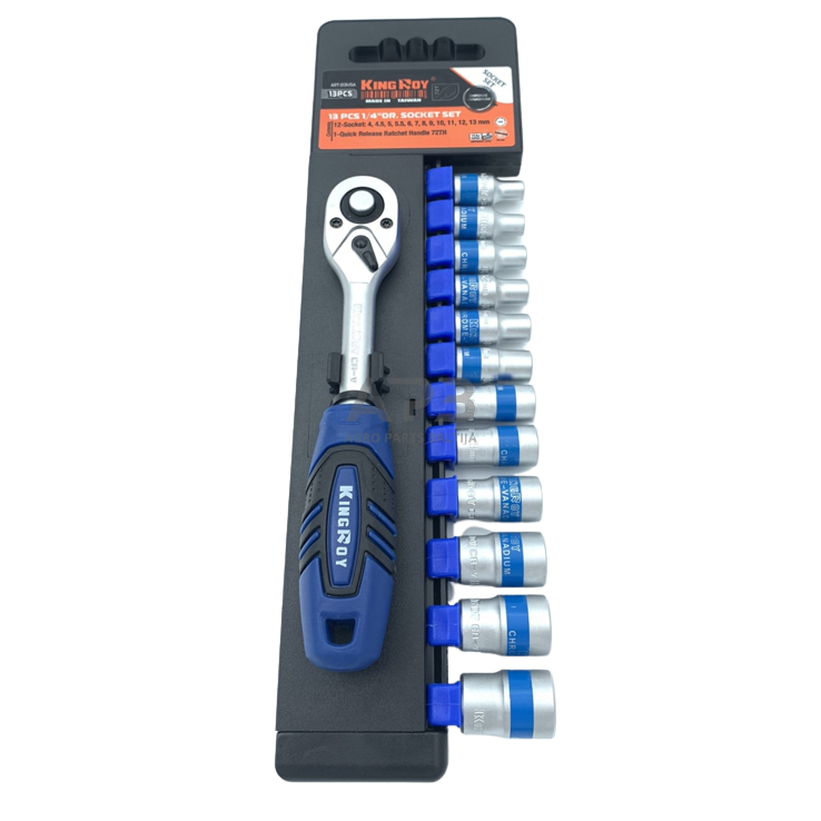 Galvučių rinkinys 1/4" (13vnt) 1 Galvučių rinkinys 1/4" (13vnt) 1