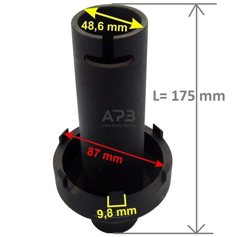 Galinės ratų ašies galvutė 80/95mm BENZ&MAN 1 Galinės ratų ašies galvutė 80/95mm BENZ&MAN 1