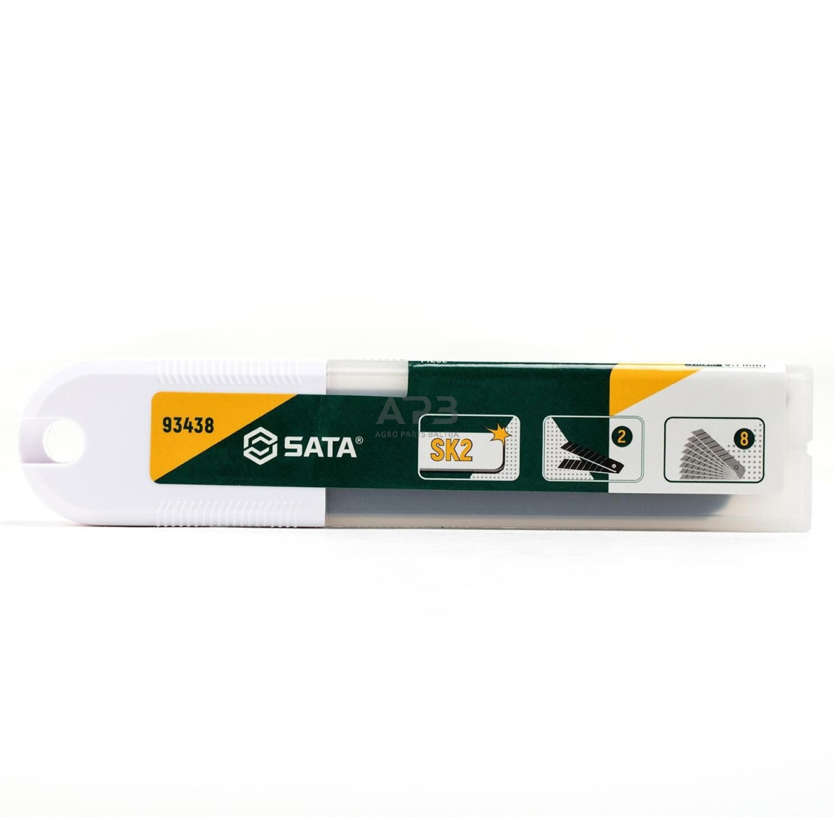 Geležtė nulaužiama peiliui 25mm (10vnt) 3 Geležtė nulaužiama peiliui 25mm (10vnt) 3