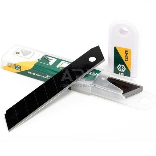 Geležtė nulaužiama peiliui 18x100mm (10vnt) Geležtė nulaužiama peiliui 18x100mm (10vnt)