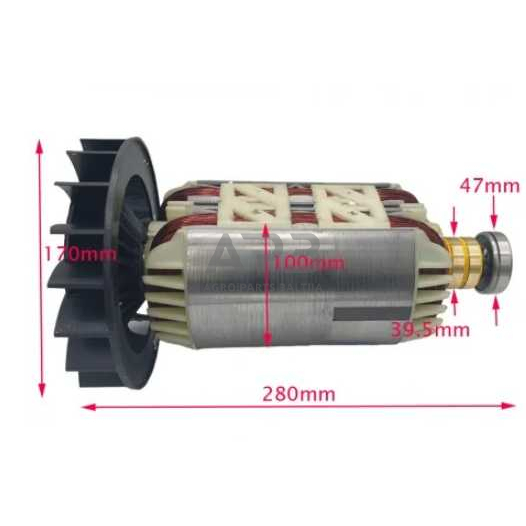 Generatorius 5KW Varinė apvija 2 Generatorius 5KW Varinė apvija 2