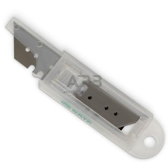 Geležtė trapeciam peiliui 19x60mm (10vnt) Geležtė trapeciam peiliui 19x60mm (10vnt)