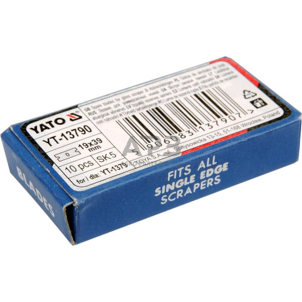 Geležčių stiklo grandikliui 39x200mm rinkinys (10vnt) 2 Geležčių stiklo grandikliui 39x200mm rinkinys (10vnt) 2