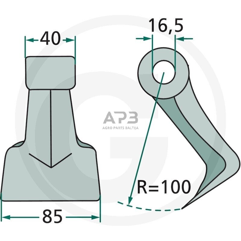 Genėjimo plaktukas M07400950R, M07400950, 07400950 1 Genėjimo plaktukas M07400950R, M07400950, 07400950 1