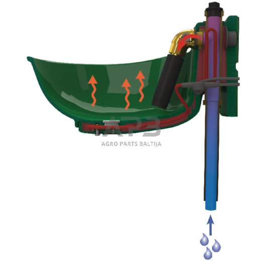 Girdykla šildoma Kerbl HP20-230, WE305 2 Girdykla šildoma Kerbl HP20-230, WE305 2