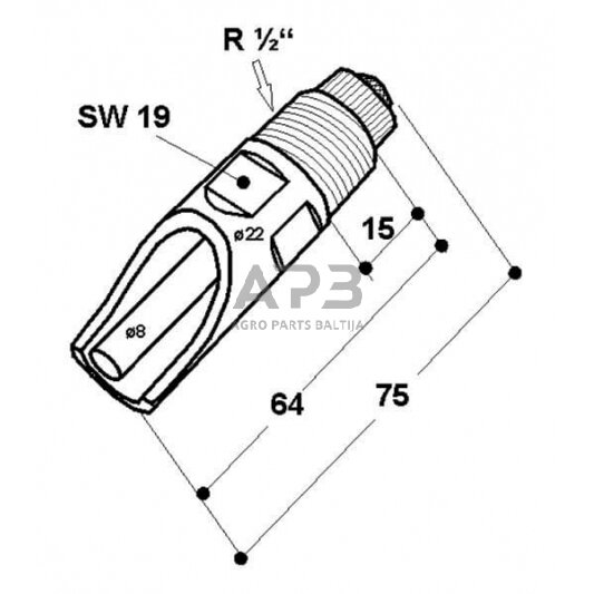 Girdymo kranelis Suevia 1292, SU1801292 1 Girdymo kranelis Suevia 1292, SU1801292 1