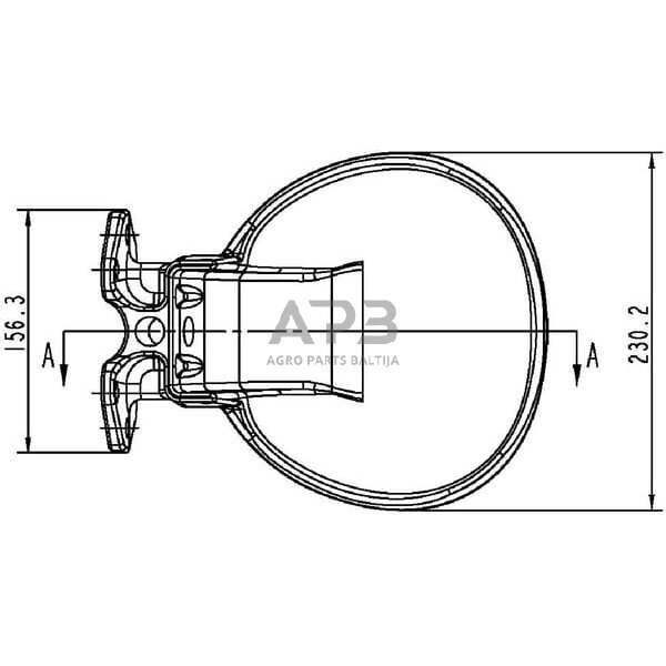 Girdykla geležinė Farma 105, 202003FA 2