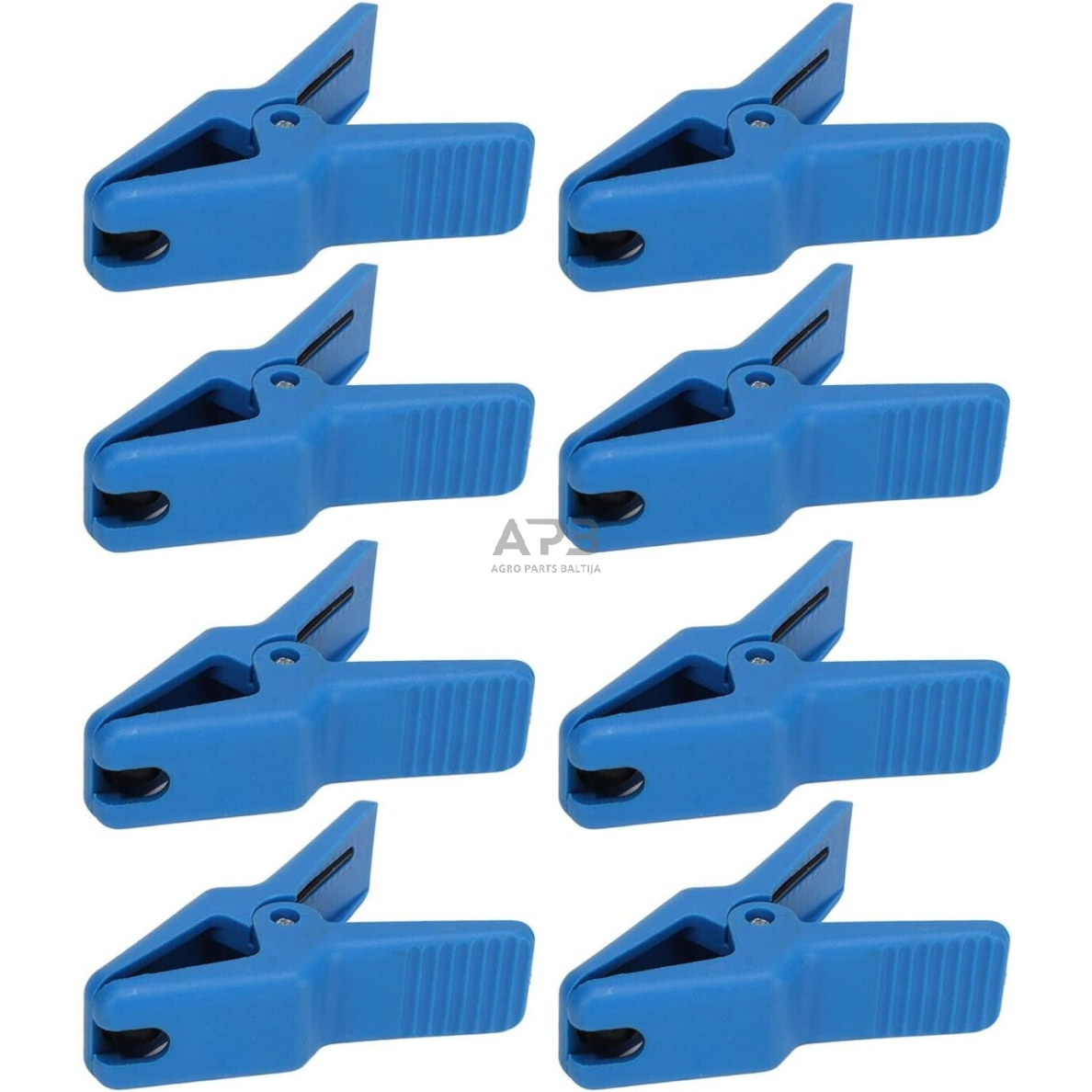 Gnybtų tiesių rinkinys 8vnt. lanksčių žarnų užspaudimui 1 Gnybtų tiesių rinkinys 8vnt. lanksčių žarnų užspaudimui 1