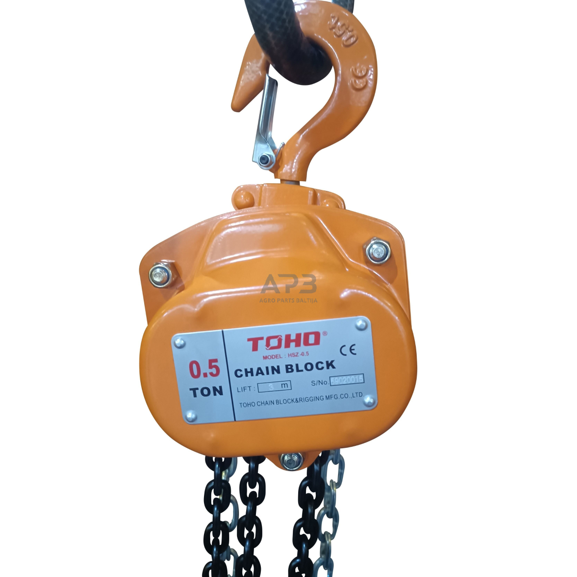 Grandininė gervė 0.5t 1