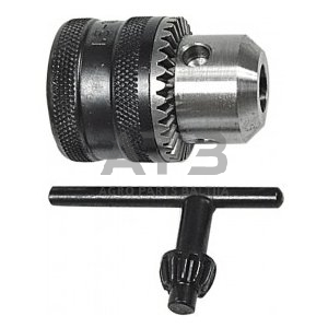 Griebtuvas gręžtuvui (raktu užverž.) 1/2" 1.5-13mm Griebtuvas gręžtuvui (raktu užverž.) 1/2" 1.5-13mm