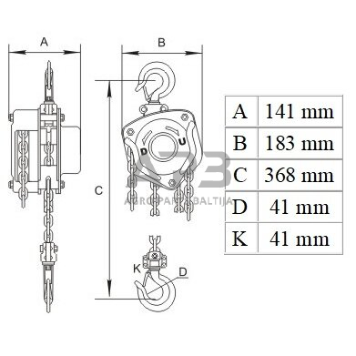 Grandininė gervė 2t 2 Grandininė gervė 2t 2