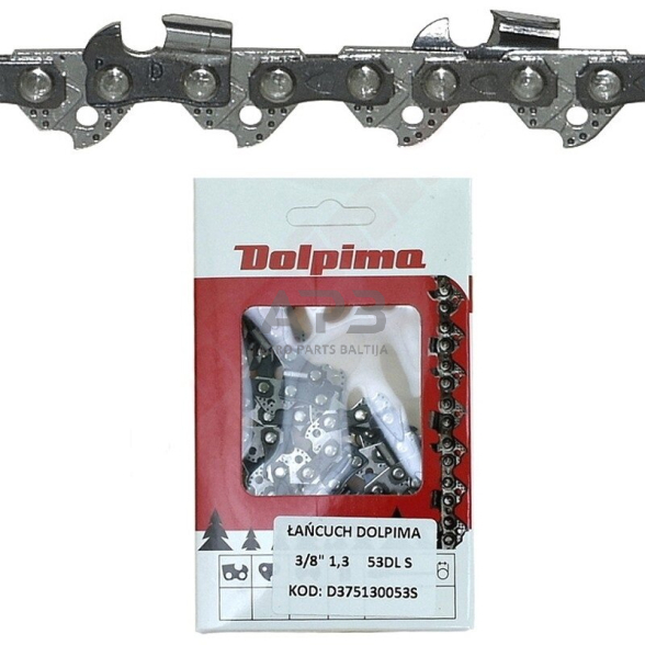 Grandinė pjūklui 3/8", 1,3 mm, 53 S nareliai