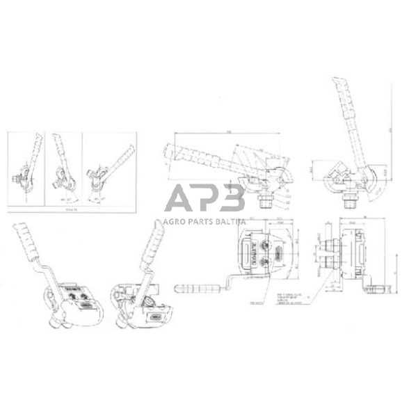 Greito atleidimo jungtis Wabco Duo-Matic 4528020090 2