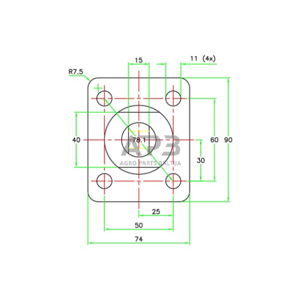 Hidraulinis cilindras greito paleidimo D254075CW1 3 Hidraulinis cilindras greito paleidimo D254075CW1 3