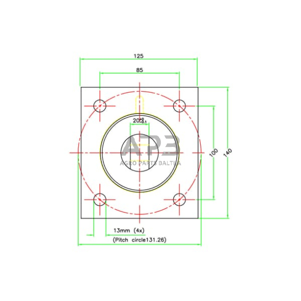 Hidraulinis cilindras greito paleidimo D4070130CW5 3 Hidraulinis cilindras greito paleidimo D4070130CW5 3