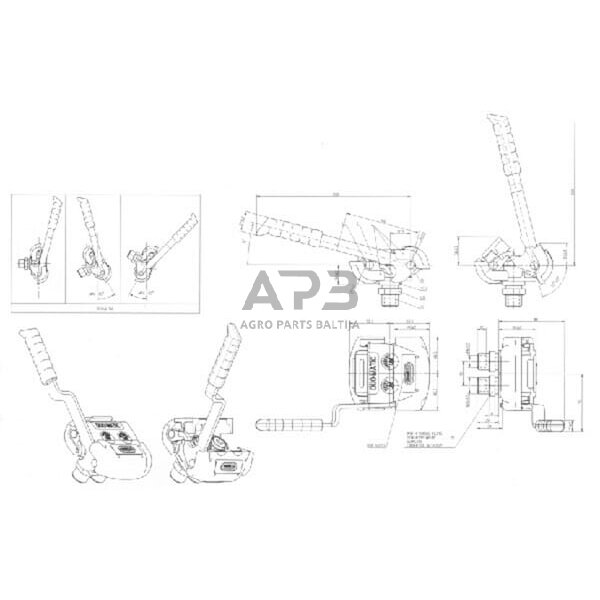 Greito atleidimo jungtis Wabco Duo-Matic 4528020090 2 Greito atleidimo jungtis Wabco Duo-Matic 4528020090 2
