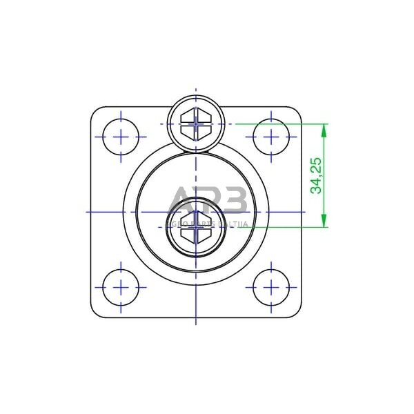Hidraulinis cilindras greito paleidimo CWP10CD40 3 Hidraulinis cilindras greito paleidimo CWP10CD40 3