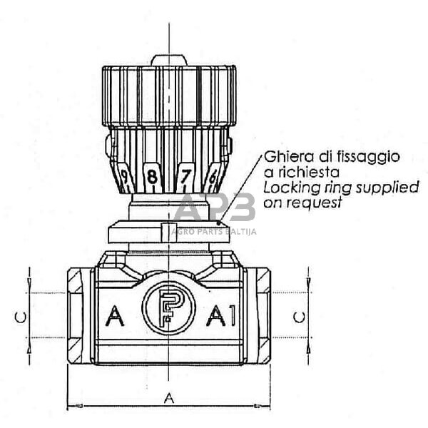 Grįžtamasis vožtuvas M04-0,5-1/4, FPUN03001 3