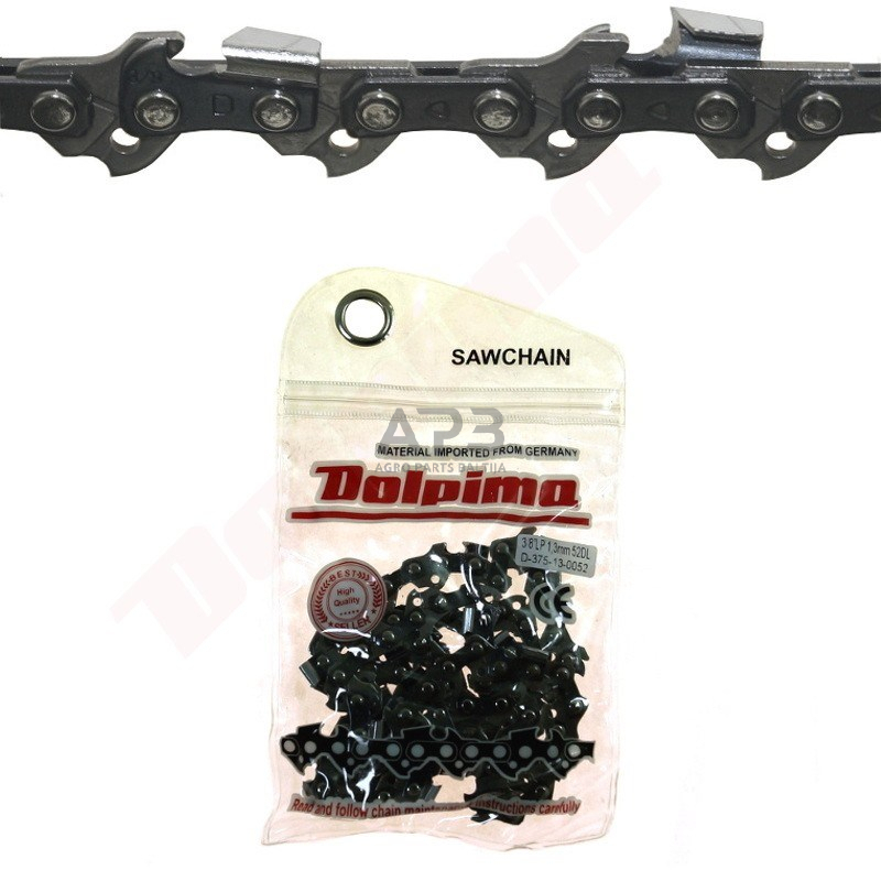 Grandinė pjūklui 3/8“, 1,3 mm, 52 nareliai S