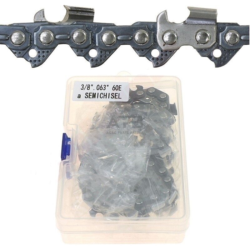 Grandinė pjūklui 3/8", 1,6 mm, 60 nareliai BOX Grandinė pjūklui 3/8", 1,6 mm, 60 nareliai BOX