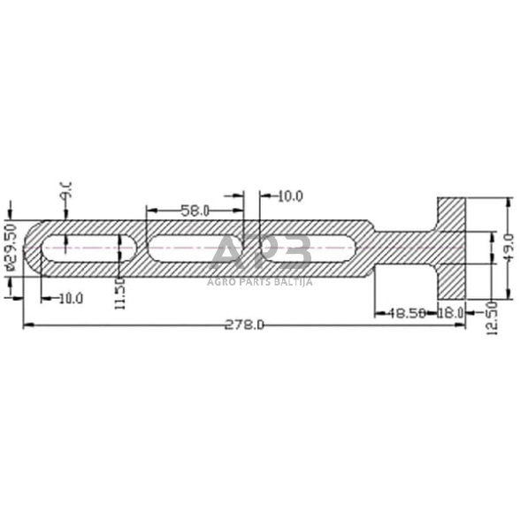 Guminis dirželis 315004KR 1 Guminis dirželis 315004KR 1