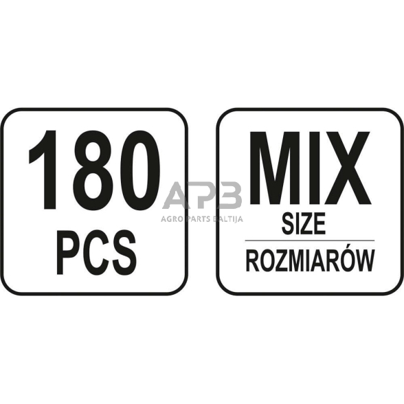 Guminių tarpinių rink. (180vnt) 3 Guminių tarpinių rink. (180vnt) 3