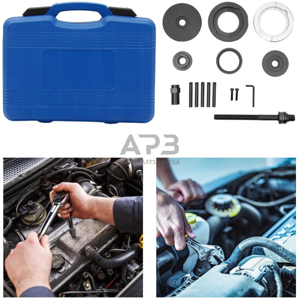 Guolių nuėmimo/uždėjimo rinkinys Ø85mm (VW T5 & Touareg) 6 Guolių nuėmimo/uždėjimo rinkinys Ø85mm (VW T5 & Touareg) 6