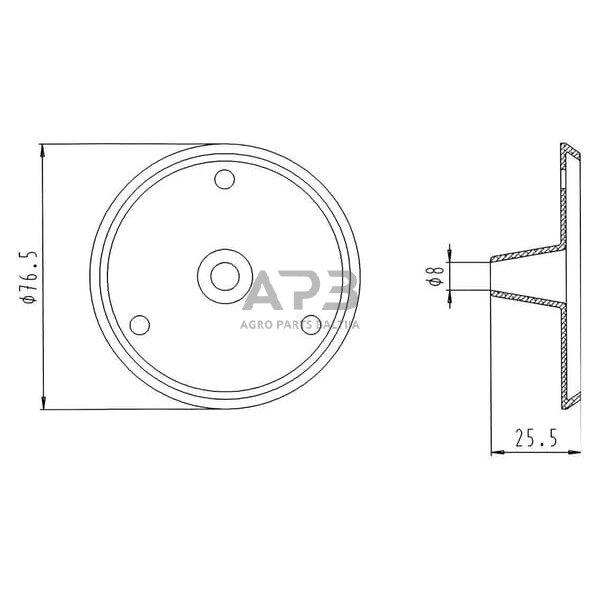 Guminė tarpinė ERICH JAEGER 035043JAE 2 Guminė tarpinė ERICH JAEGER 035043JAE 2