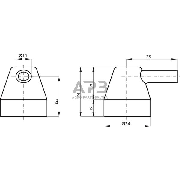 Guminis dangtelis Cobo 17111001 1