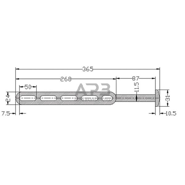 Guminis dirželis 315002KR 1